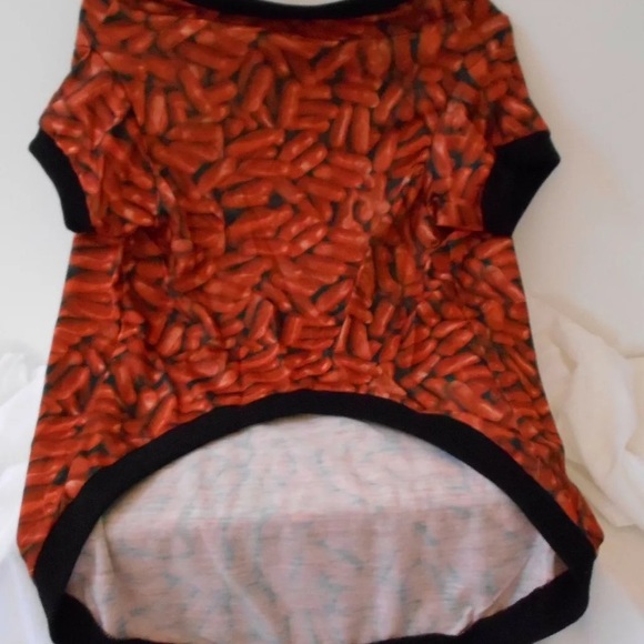 DOG CASUAL CANINE I LOVE WEINERS TEE  X-LARGE - Picture 3 of 5